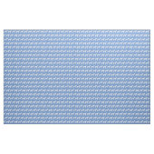 Fantastisch dog Silhouette Light Blue Stof (Yard (91,4 cm))