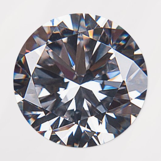 Fantastisch Elegant Diamond Afbeelding Labels (Design 2)