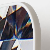 Fantastisch Elegant Diamond Afbeelding Pickleball Paddle (Links Detail)