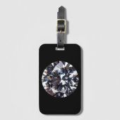 Fantastisch Elegant Diamond Gem-Afbeelding Bagagelabel (Voorkant (verticaal))