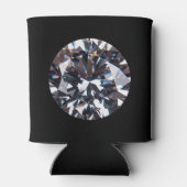 Fantastisch Elegant Diamond Gem-Afbeelding Blikjeskoeler (Achterkant)