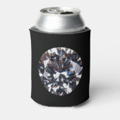 Fantastisch Elegant Diamond Gem-Afbeelding Blikjeskoeler (Blikje Achterkant)