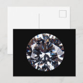 Fantastisch Elegant Diamond Gem-Afbeelding Briefkaart (Voorkant / Achterkant)
