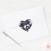 Fantastisch Elegant Diamond Gem-Afbeelding Hart Sticker (Envelop)