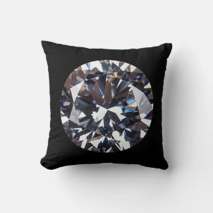 Fantastisch Elegant Diamond Gem-Afbeelding Kussen