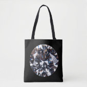 Fantastisch Elegant Diamond Gem Tote Bag (Voorkant)