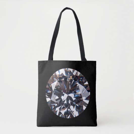 Fantastisch Elegant Diamond Gem Tote Bag (Voorkant)
