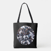 Fantastisch Elegant Diamond Gem Tote Bag (Achterkant)