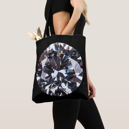 Fantastisch Elegant Diamond Gem Tote Bag (Dichtbij)