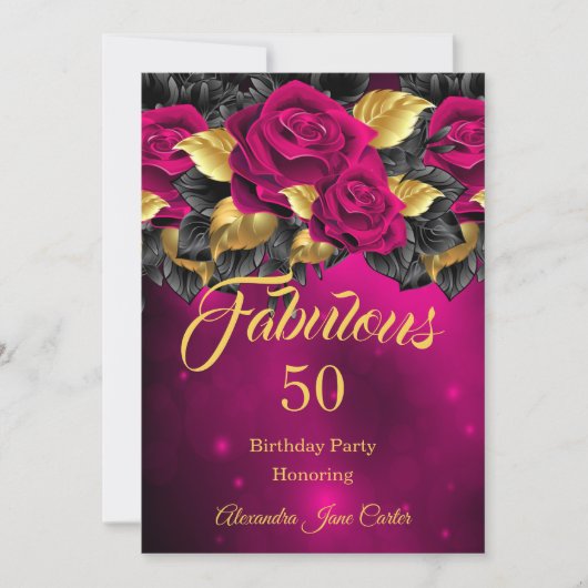 Fantastisch elke zondag donkerroze roze roodbruin  kaart (Voorkant)