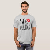 Fantastisch en vijftig t-shirt (Voorkant volledig)