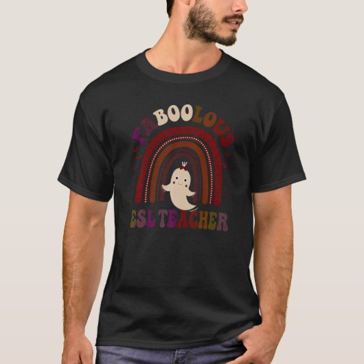Fantastisch ESL-TEACHERkostuum Dit is mijn woordsp T-shirt (Voorkant)