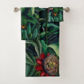 Fantastisch Fabulous Midnight Rainforest Bad Handdoek (Insitu)