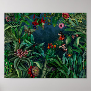 Fantastisch Fabulous Midnight Rainforest Poster