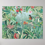Fantastisch Fabulous Tropics regenwoud Poster (Voorkant)