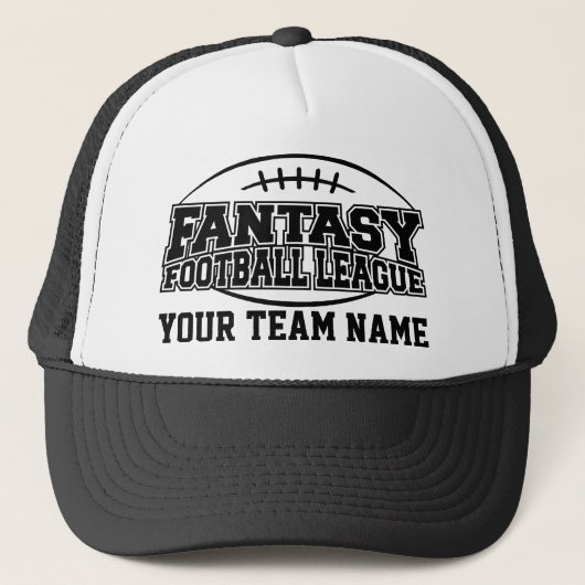 Fantastisch Football FFL - Aangepast team Trucker Pet (Voorkant)