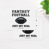 Fantastisch Football is gewoon echt Visitekaartje (Bureau)