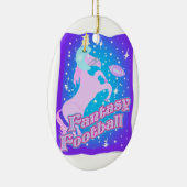 Fantastisch Football Keramisch Ornament (Rechts)