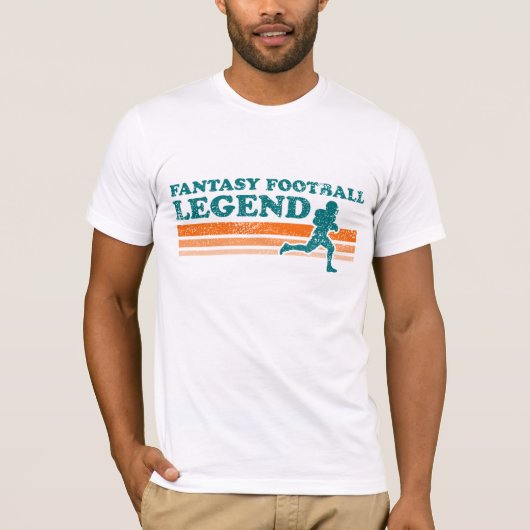 Fantastisch Football Legend (Bella Canvas) T-shirt (Voorkant)