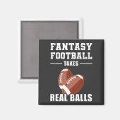 Fantastisch Football neemt echte bakken Magneet (Voorkant / Achterkant)