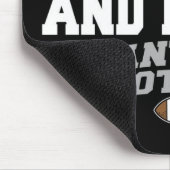 Fantastisch Football - Niet Drinken en ontwerpen Muismat (Hoek)