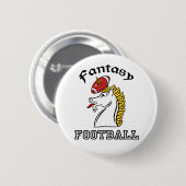 Fantastisch Football Ronde Button 5,7 Cm (Voorkant /achterkant)