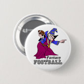 Fantastisch Football Ronde Button 5,7 Cm (Voorkant /achterkant)