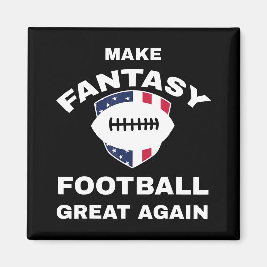 Fantastisch Football weer geweldig T Magneet (Voorkant)