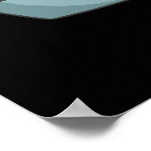 Fantastisch Funny Pancake Pun Dark BG Poster (Hoek)