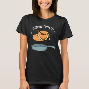 Fantastisch Funny Pancake Pun Dark BG T-shirt