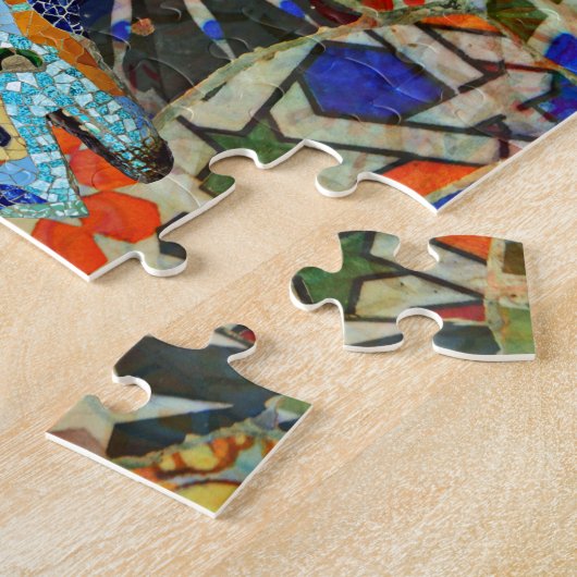 Fantastisch. Gaudi. Afbeelding 1 Legpuzzel (Zijkant)