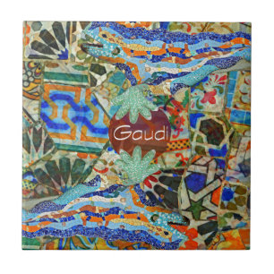 Fantastisch. Gaudi. Afbeelding 1 Tegeltje