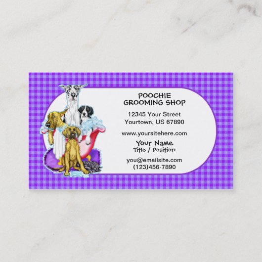 Fantastisch gebak — Visitekaartjes (Voorkant)