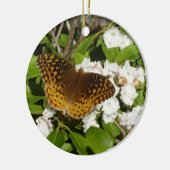 Fantastisch gebogen koninklijk konvooi op Mountain Keramisch Ornament (Links)