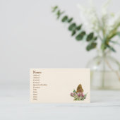 Fantastisch gebogen Visitekaartje voor de vetvrije (Staand voorkant)