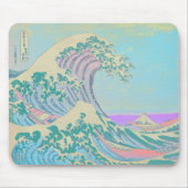 Fantastisch gegolfd papier muismat (Voorkant)