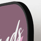 Fantastisch geheugen zoals aangepast monogram pickleball paddle (Links Detail)