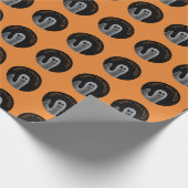 Fantastisch gehost (Happy Halloween) omslagpapier Cadeaupapier (Hoek)