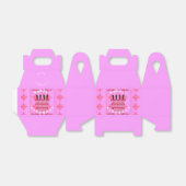 Fantastisch gelukkige verjaardag met liefde en nog bedankdoosjes (Uitgevouwen)