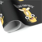 Fantastisch gevoel Grappig Fan Pun Dark BG Cadeaupapier (Rol Hoek)