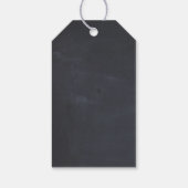 Fantastisch Gezegde met Gold Moon Black Terug Cadeaulabel (Achterkant)