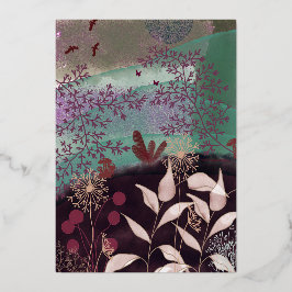 Fantastisch gezicht folie uitnodiging