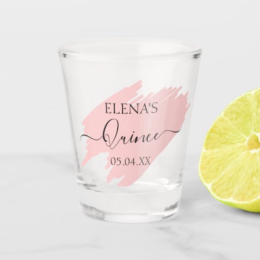 Fantastisch glas Birthday Quinceanera Party Favor (Voorkant)