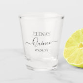 Fantastisch glas Birthday Quinceanera Party Favor (Voorkant)