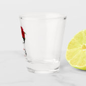 Fantastisch glas van Frida Kahlo Mexicaanse vrouw  (Rechts)