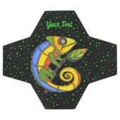 Fantastisch glimlachen Helder gekleurde hagedissen Voetbal (Enkel)