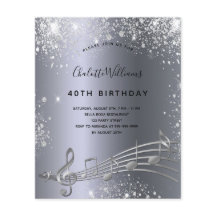 Fantastisch glitter muzieknoten