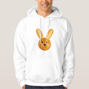 Fantastisch Gouden Konijn Voedsel Kunst Hoodie
