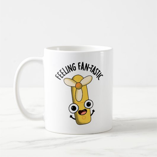Fantastisch grappig gevoel Fan Pun Koffiemok (Links)