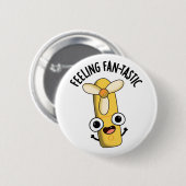 Fantastisch grappig gevoel Fan Pun Ronde Button 5,7 Cm (Voorkant /achterkant)